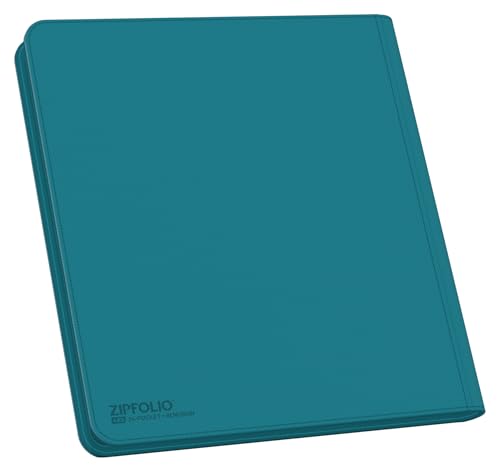 Image of Ultimate Guard Zipfolio 480 - 24 Pocket XenoSkin (Quadrow) Petrol