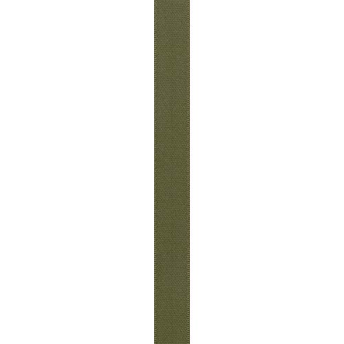 Image of Offray 262849 5 /8 inch Wide Single Face Satin Ribbon, Moss Green, 6 Yds