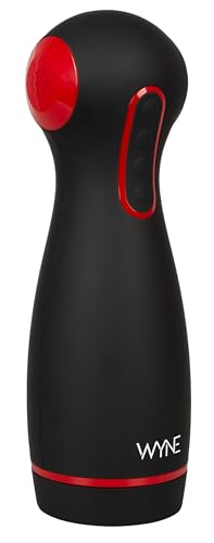 WYNE Masturbateur 06 Mastubateurs réalistes Lumière De Couleur Noir/Rouge/Peau 27.3 cm/2.5 cm