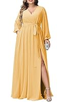 ❀Élégant, mousseline, taille empire, dos nu, sans manches, grande taille, épaules dénudées, ligne A, dos ouvert, corset arrière, fermeture à lacets, long, entièrement doublé, design unique à lacets dans le dos, soutien-gorge intégré, doux et conforta...