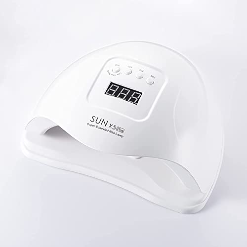 SKY-TOUCH Professional Gel Polish Led Nail Drying Lamp, Dryer Sun X5 PlUS 54W UV Led Lamp For Professional Manicure Salon, Polish, Curing, Manicure, Pedicure, Arts Tools, White