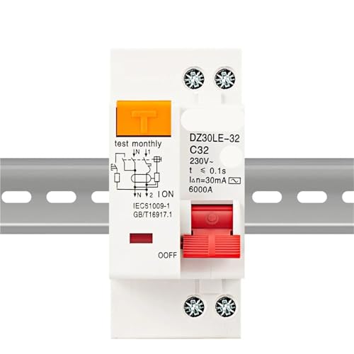 Disjoncteur différentiel EPNL 1P+N AC 230V 16A pour tableau