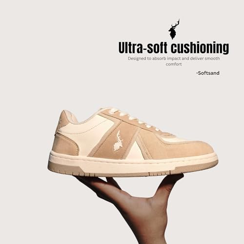 Image of Soft Sand Sneakers for Men | Lightweight Casual Shoes, Walking, Gym, Travel & Sports | Stylish & Comfortable