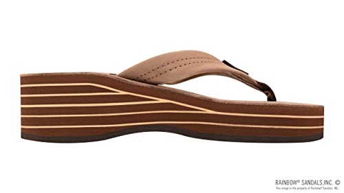 Rainbow Sandals Women's Six Layer Classic Wedge Sandal 1" Strap4