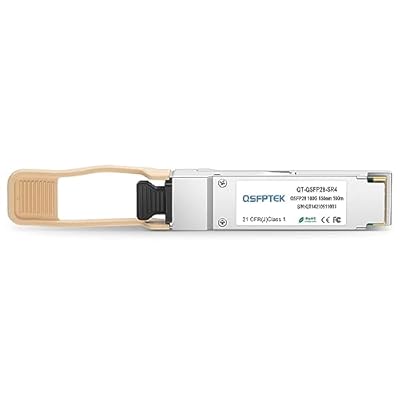 QSFPTEK 100G QSFP28 Transceiver Module MTP/MPO Multimode 100GBASE-SR4 for Cisco QSFP-100G-SR4-S (850nm, 100m, with DDM) | Ya disponible en tu tienda friki favorita! En mundofriki.es!