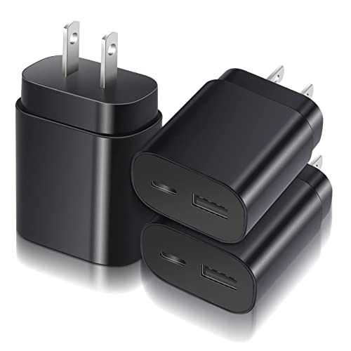 Super Fast Charger, 25W Dual Port Samsung USB C Wall Charger Fast Charging Block for Samsung Galaxy S22/S22 Ultra/S22+/S21/S21 Ultra/S21+/S20/S20 Ultra/Note 10 Plus//Note 20 Ultra/Z Fold 3