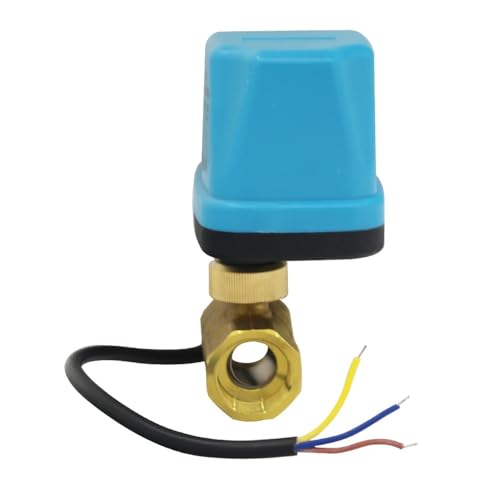 Vanne motorisée laiton DN50 AC220V normalement fermée pour circuit eau - 4