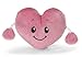 NICI Kuschelfigur Herz 12cm - pink - Weiches Pl&uuml;schherz, niedliches Stofffigur zum Kuscheln & Spielen &ndash; tolle Geschenkidee f&uuml;r Kinder & Erwachsene | 62626