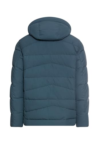 camel active Herren Winterjacke mit Abnehmbarer Kapuze Tintenblau, menswear-56 – Ansicht 7