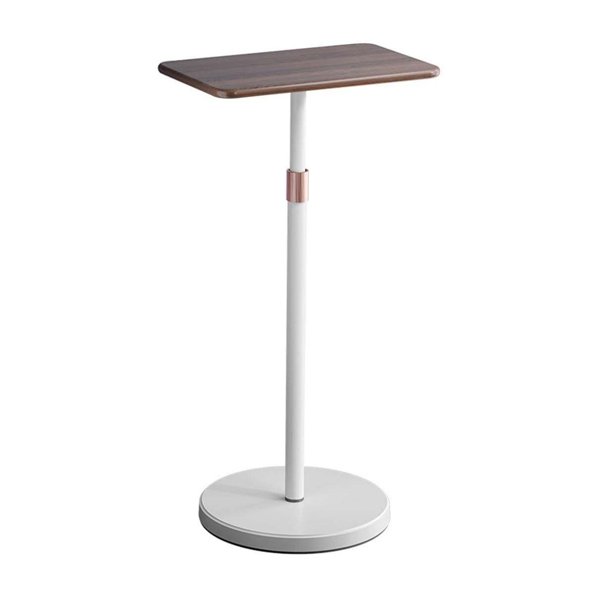 LEIYTFE Soporte De Pie para Proyector Portátil, Soporte DJ De Altura Ajustable,Riser Stand De Soporte Elevado, Oficina Sentado O De Pie, 27.5-47inch (Color : Walnut)