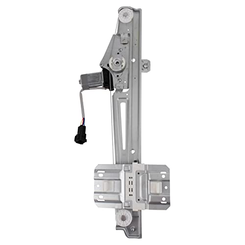 Image of TRQ Front Right Power Window Regulator & Motor Assembly Passenger Side Compatible with 2016-2017 Ford Explorer