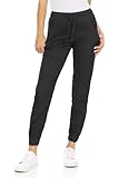 MediChic Women’s Medical Scrub Jogger Pants – 4 Pockets, 4-Way Stretch, Moisture-Wicking, Anti-Wrinkle, Soft Flex Fabric Black