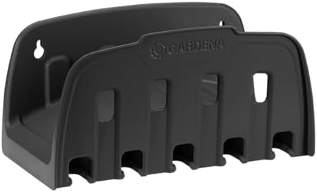 GARDENA Wall Mount Hose Holder for Hanging Garden Hose and Original GARDENA System Parts for Easier Garden Watering (00241-20) GARDENA Wall Mount Hose Holder for Hanging Garden Hose and Original GARDENA System Parts for Easier Garden Watering (00241-20)