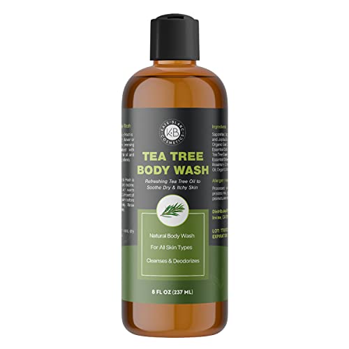 Kate Blanc Cosmetics Tea Tree Body Wash For Women And Men (8Oz) Soothes Itching, Acne, Eczema, Body Odor, And Sensitive Skin #TOP20
