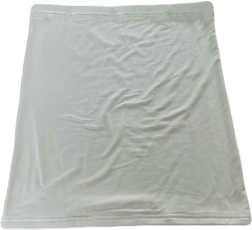 QPZMALSKY Traje Radiación,Ropa Maternidad Vestido Lencero Circunferencia Vientre Fibra Plata,Black-S