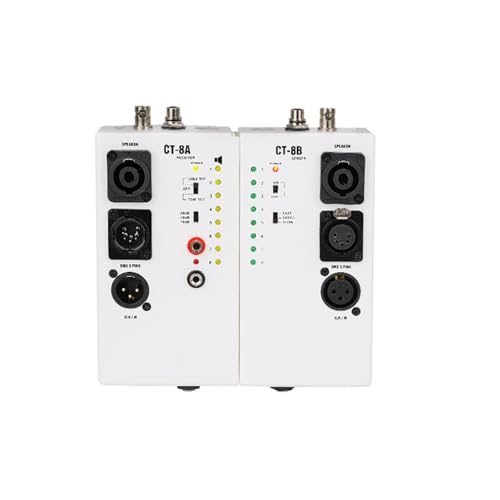 Detector de fallos de cable auditivo CT-8 soluciona cortes de audio en eventos en vivo 5