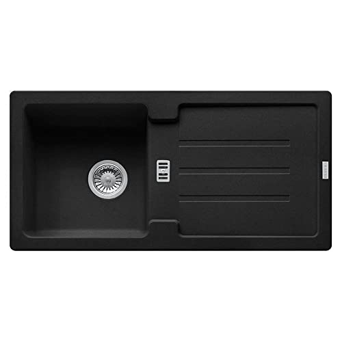 Franke Strata STG 614-86 Black Matt - 114.0657.827 Granitspüle