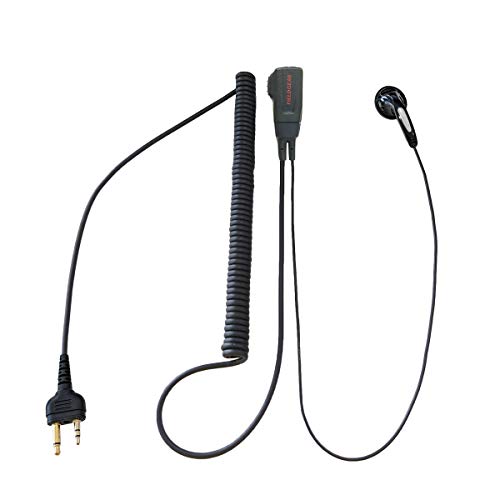 トランシーバー DJ-P20 とヘッドセット EME-13のセット4台 Amazon | アルインコ対応 インカム イヤホンマイク 2ピン用