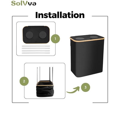 SolVva - Pfandmülleimer - Recyclingbehälter - Pfandflaschen und Dosen - Abfalleimer - Wasserdicht - Auch für Kunststoff, Pappe, Glas und Papier geeignet – Bild 7