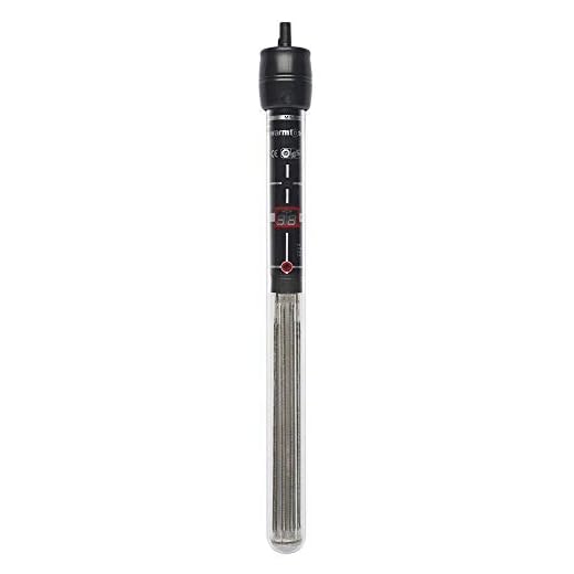 Penn-Plax Warm Tone LED Aquarium Heater – Fully Submersible – Great for Freshwater and Saltwater Fish Tanks – 18” Length – 500 Watt