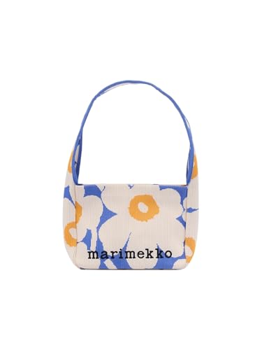 [マリメッコ] 日本限定 Knitted Shoulderbag Unikko ショルダーバッグ レディース 52_1_52269695561 F ライトブルー×オフホワイト