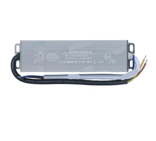 Pilote LED 12V 60W transformateur pour éclairage extérieur de terrasse et jardin