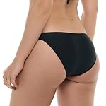 Body Glove Womens Smoothes Surf Rider Solid Fuller Coverage Bikini Bottom Swimsuit with Clean Finish Front - Image 3