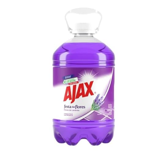 Ajax Limpador Festa Das Flores Lavanda 3 8L