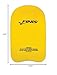 FINIS Foam Kickboard for Swim Training - Builds Leg Strength - Soft EVA Foam - Comfortable Grip - Yellow
