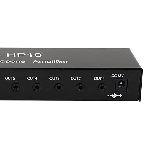 Distribuidor de amplificadores de 10 canales para monitores de audio y auriculares 7