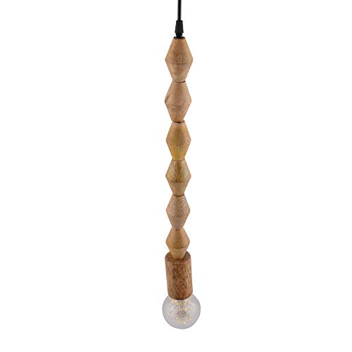 Image of Homesake Ceiling Hanging Light Natural Diamond (Beige),Wood