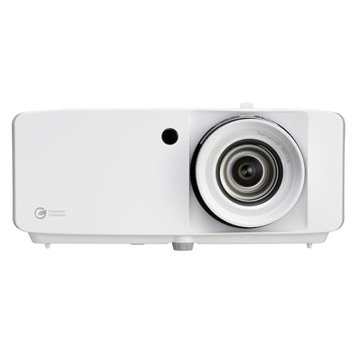 Image of Optoma ZH551 - 1080p Full HD, 5600 Lumens, Laser, IP6X Dust Resistant, DuraCore 30,000 Hour Maintenance-Free, Miracast Wireless Screen Sharing Projector