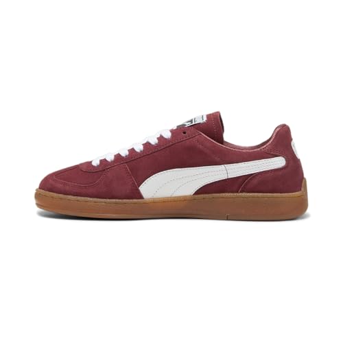 PUMA Mens Super Team Suede Lace Up Sneakers Shoes Casual - Red3