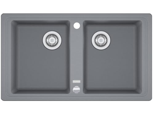 Franke Basis BFG 620, pietra grigio granito lavandino lavello LAVANDINO da cucina doppia