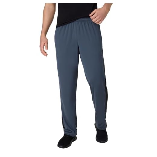 Hanes mens Sport X-temp Performance Training With Pockets Pants, Stealth/Black, X-Large US