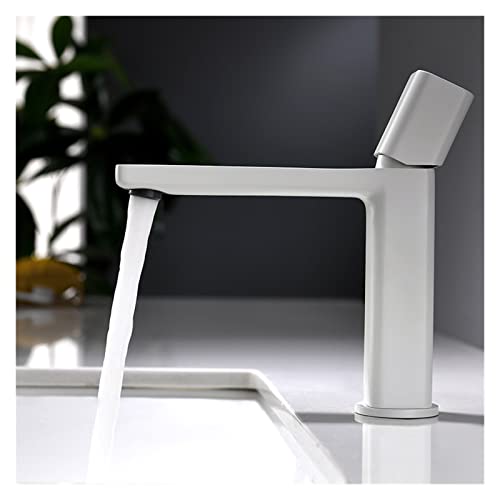 Grifo de lavabo contra salpicaduras y goteos con agua fría y caliente 4