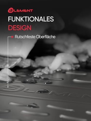 Element Passgenaue Premium Antirutsch Laderaumwanne Kofferraumwanne Suzuki Jimny MK5 V AZ 2018-> ohne Organizer