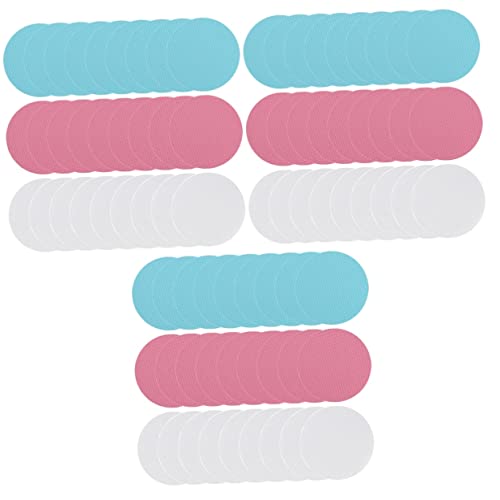 Luxshiny 3sets Non Slip Bathtub Stickers Adhesive Safety Decals for Stairs Pools and Bathrooms Skid Textured Surface Easy to Apply and Remove 36pcs*3