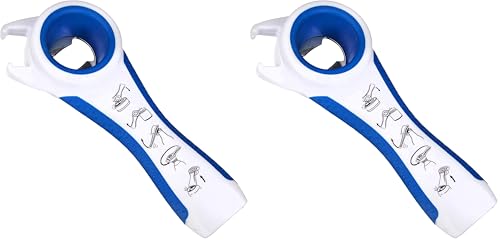 First Aid Only 5-in-1 Multi-Öffner | Hilfsmittel für Senioren - Glasöffner, Deckelöffner, Dosenöffner, Flaschenöffner, Kronkorkenöffner | Ergonomisch geformt für Links- und Rechtshänder | P-10009