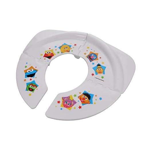 Sesame Street "Sesame Squad" Folding Potty Seat - Travel Potty Training Seat