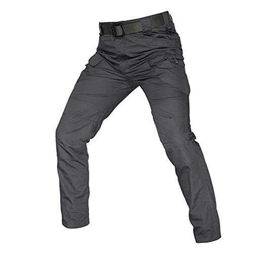 Pantalon de combat anti-déchirure gris parfait pour la randonnée et les sorties décontractées