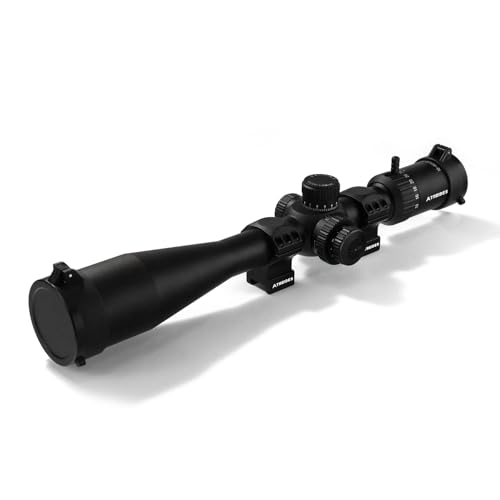 ATREIDES Dune 10-60X50 SFIR SFP Riflescope, 30mm Tube Hunting Optics with 20mm Rail Scope Rings
