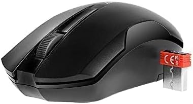 A4tech G3-200N-1 Wireless Mouse with USB receiver, side view