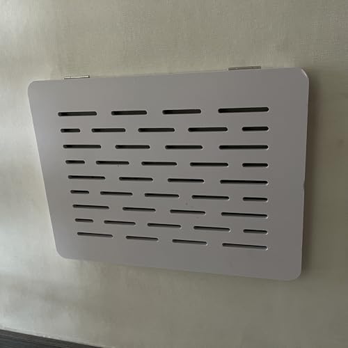 Decorative Electrical Panel Cover - Ventilated Fuse Box Lid, Plastic Circuit Breaker Cover for Farmhouse Style, Protective Electric Meter Box (25x20cm / 9.8x7.9)