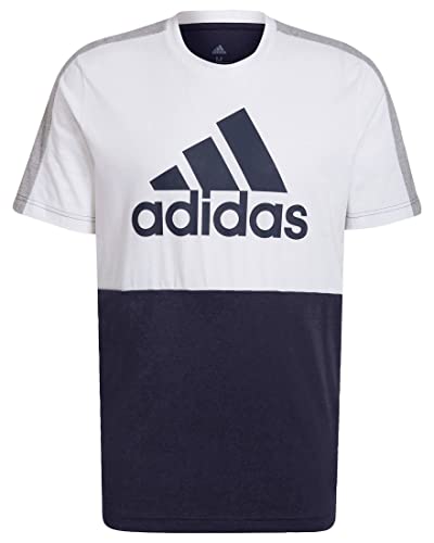 Adidas M CB T, T-Shirt Uomo, White/Legend Ink, S