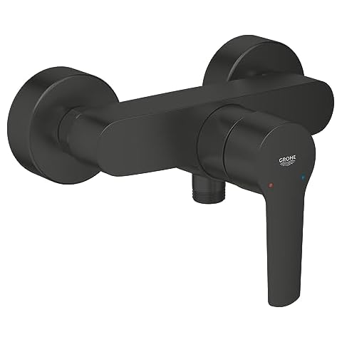 GROHE Mitigeur Monocommande Douche Noir Mat Cover