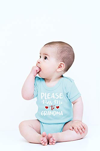 CBTwear Please Pass Me to Grandma - Funny Soon to Be Grandma - Cute Infant One-Piece Baby Bodysuit2