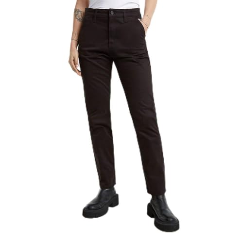 G-STAR Para Mujer Slim Chino, Negro (dk Black D25261-D715-6484), 31W / 32L