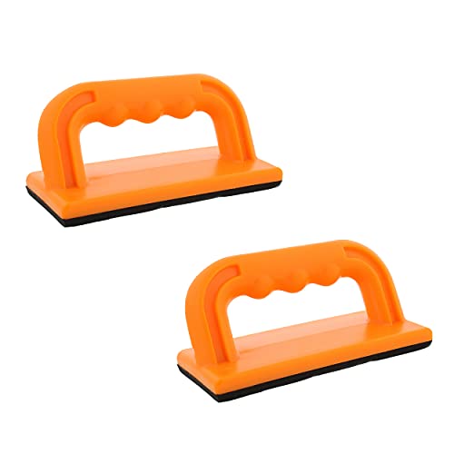 DCT Wood Cutting Push Up Stick Block 2-Pack Set – Angle Handle Foam Pad Holder Blocks for Cutting on Jointer, Table Saw - Thumbnail 7