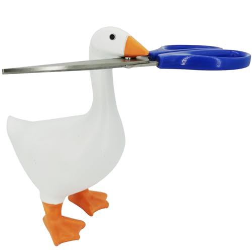 DAZZLUXE 1 pieza decorativa de imán de pato con imán de pato, llavero magnético de ganso, decoración de escritorio, adornos en forma de ganso y pato